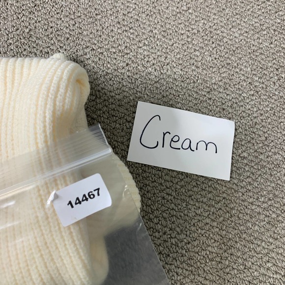 UMGEE Womens Sweater Large Cream Cable Knit Turtle Neck Long Sleeve Pullover NWT - Picture 13 of 13